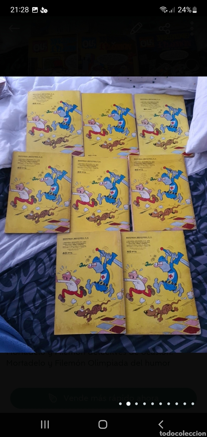Tebeos: 8 Tebeos Mortadelo y Filem&oacute;n 40pts - Foto 4