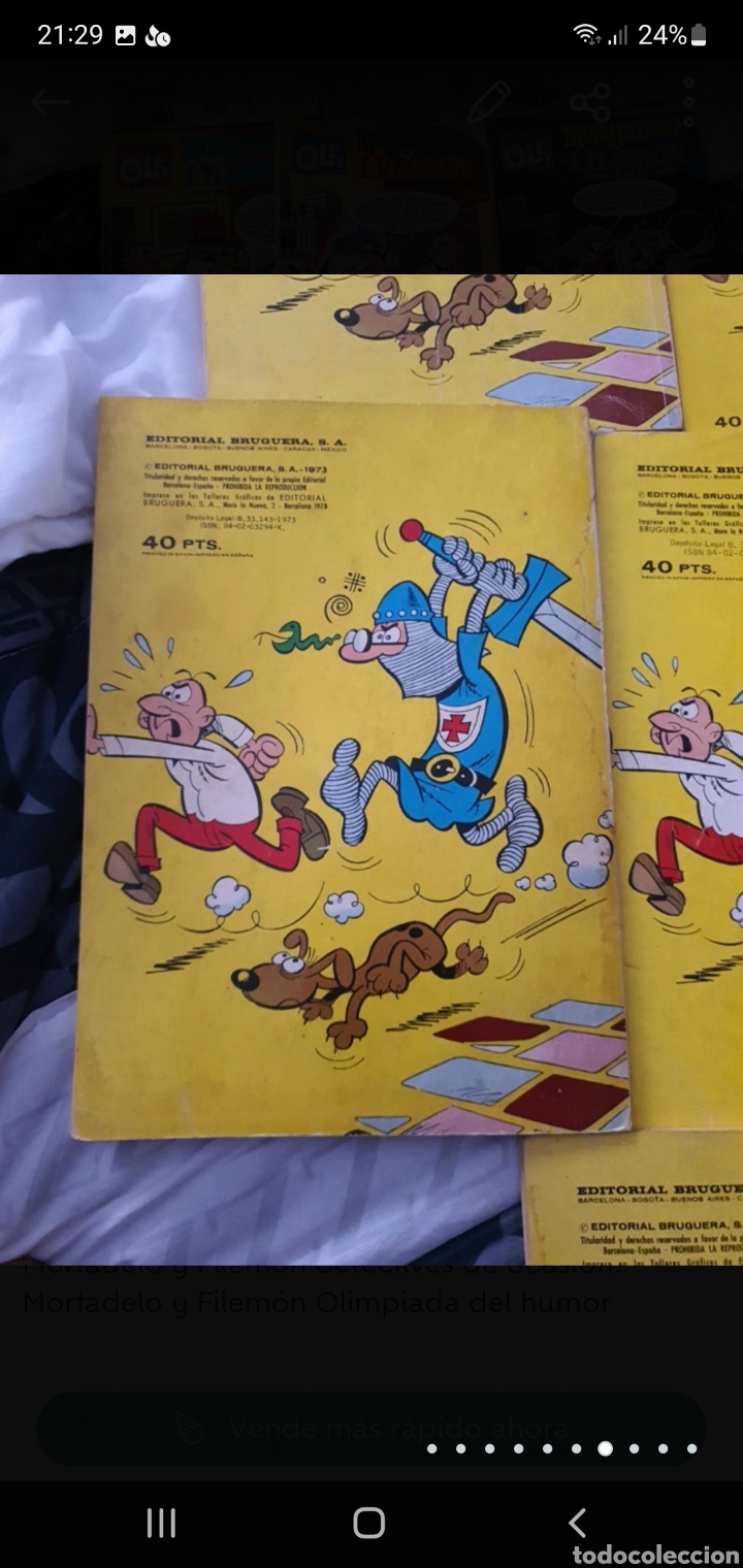 Tebeos: 8 Tebeos Mortadelo y Filem&oacute;n 40pts - Foto 5