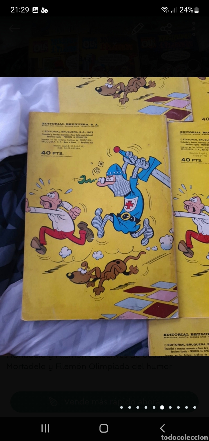 Tebeos: 8 Tebeos Mortadelo y Filem&oacute;n 40pts - Foto 6