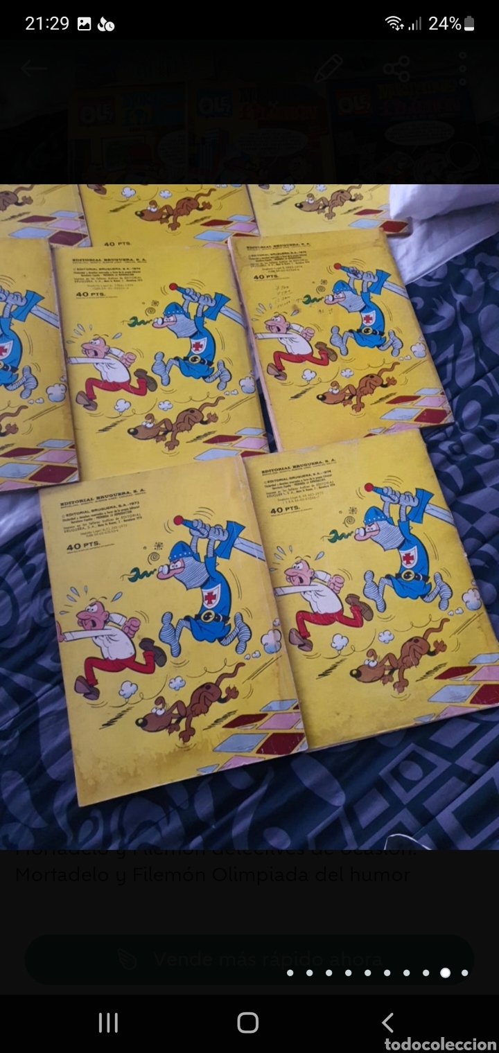Tebeos: 8 Tebeos Mortadelo y Filem&oacute;n 40pts - Foto 9