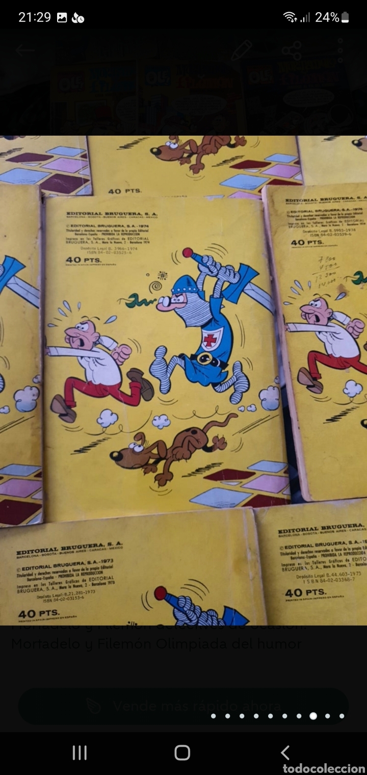 Tebeos: 8 Tebeos Mortadelo y Filem&oacute;n 40pts - Foto 10