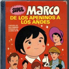 Tebeos: SUPER MARCO I - DE LOS APENINOS A LOS ANDES - TIPO SUPER HUMOR - BRUGUERA1977 1ª EDICION - BIEN. Lote 332103448