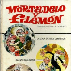 Tebeos: TRIPLE VOLUMEN DE ASES DEL HUMOR MORTADELO Y FILEMON - BRUGUERA Y CÍRCULO DE LECTORES 1972. Lote 332110603