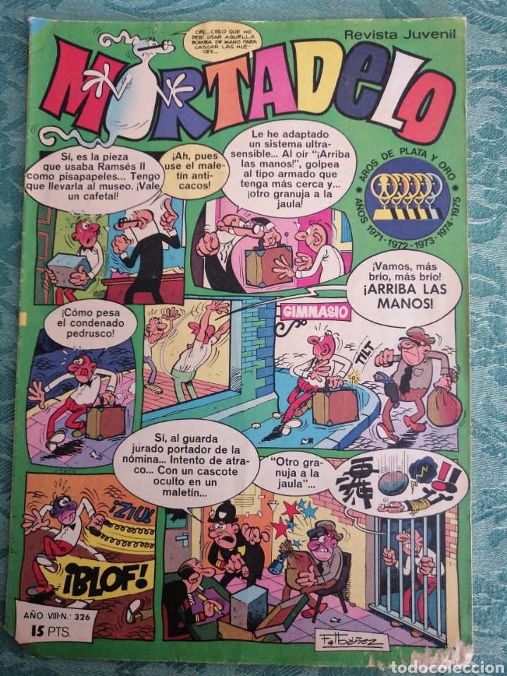 Tebeos: MORTADELO 326 BRUGUERA - Foto 1