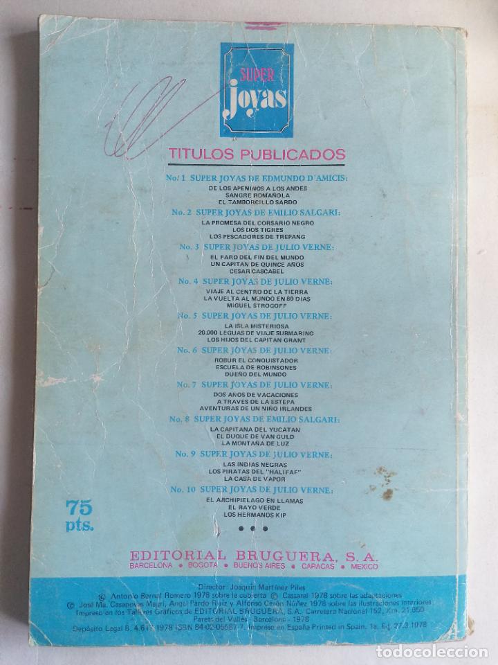 Tebeos: SUPER JOYAS DE JULIO VERNE, N&ordm; 9 - Foto 2