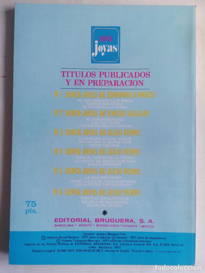 Tebeos: SUPER JOYAS DE JULIO VERNE, N&ordm; 5 - Foto 2