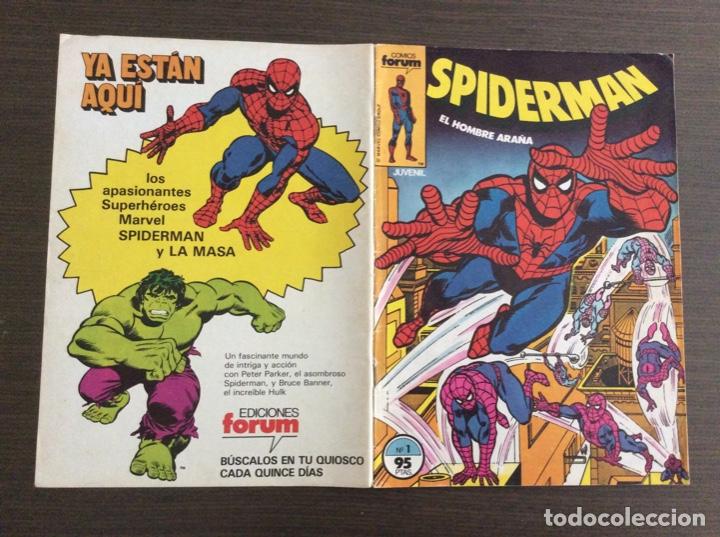 Tebeos: SPIDERMAN COLECCION COMPLETA BRUGERA + FORUM - Foto 94