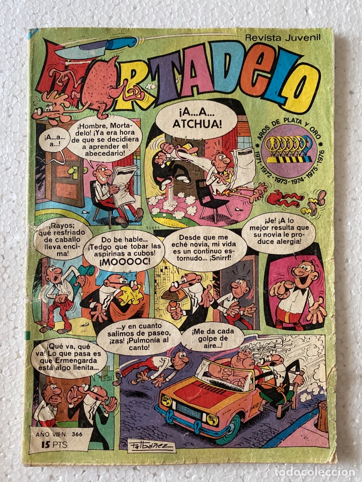 Tebeos: MORTADELO #366 BRUGUERA &laquo;&raquo; - Foto 1