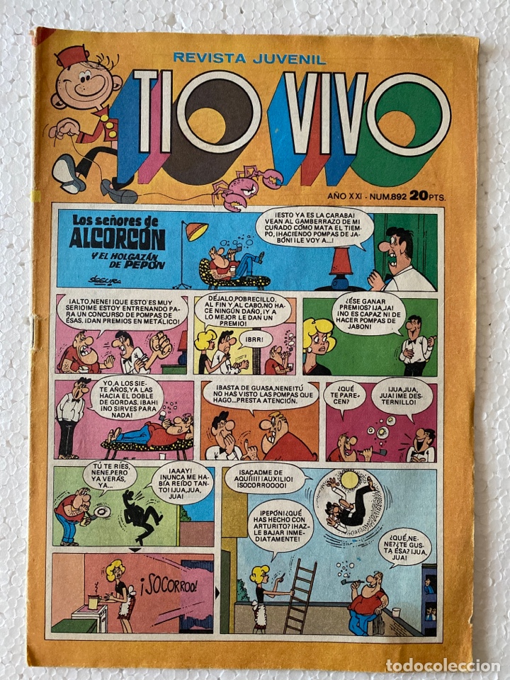 BDs: T&Iacute;O VIVO BRUGUERA #892 infrecuente BUEN ESTADO