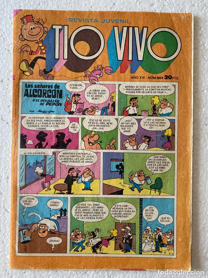 BDs: T&Iacute;O VIVO BRUGUERA #884 BUEN ESTADO