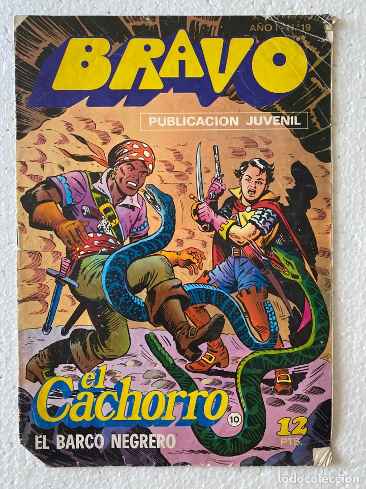 Tebeos: BRAVO 19 / EL CACHORRO 10 - BRUGUERA - Foto 1