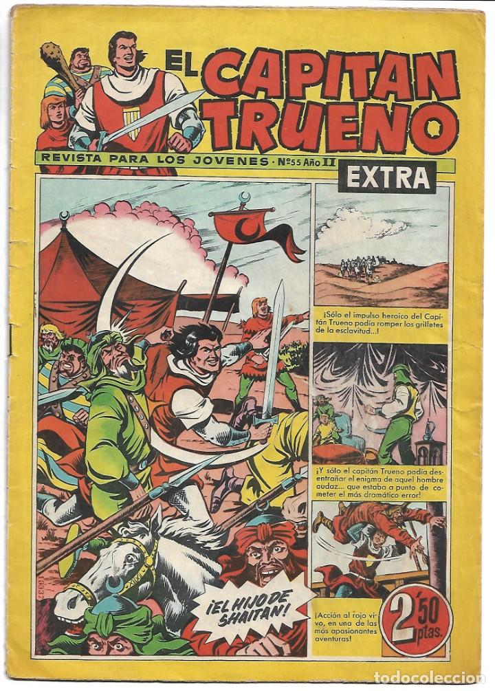 Tebeos: EL CAPITAN TRUENO EXTRA - NUMERO 55 - ORIGINAL - Foto 1