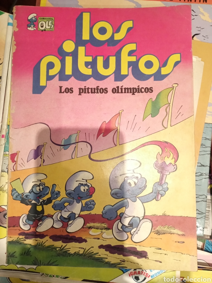 Tebeos: Colecci&oacute;n Ol&eacute; 11 Los Pitufos cj63 - Foto 1