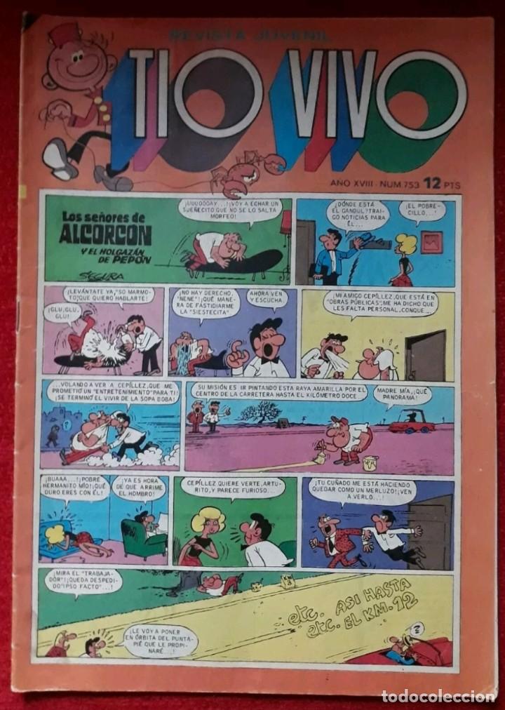 Tebeos: TIO VIVO N&deg; 753. - Foto 1
