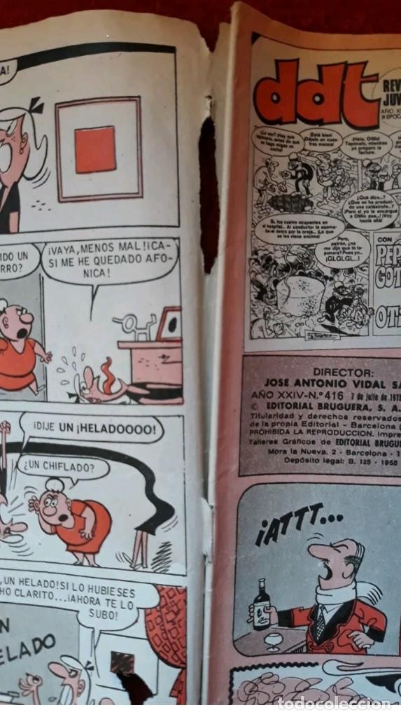 Tebeos: DDT N&uacute;mero 416. Conservaci&oacute;n Aceptable. - Foto 3