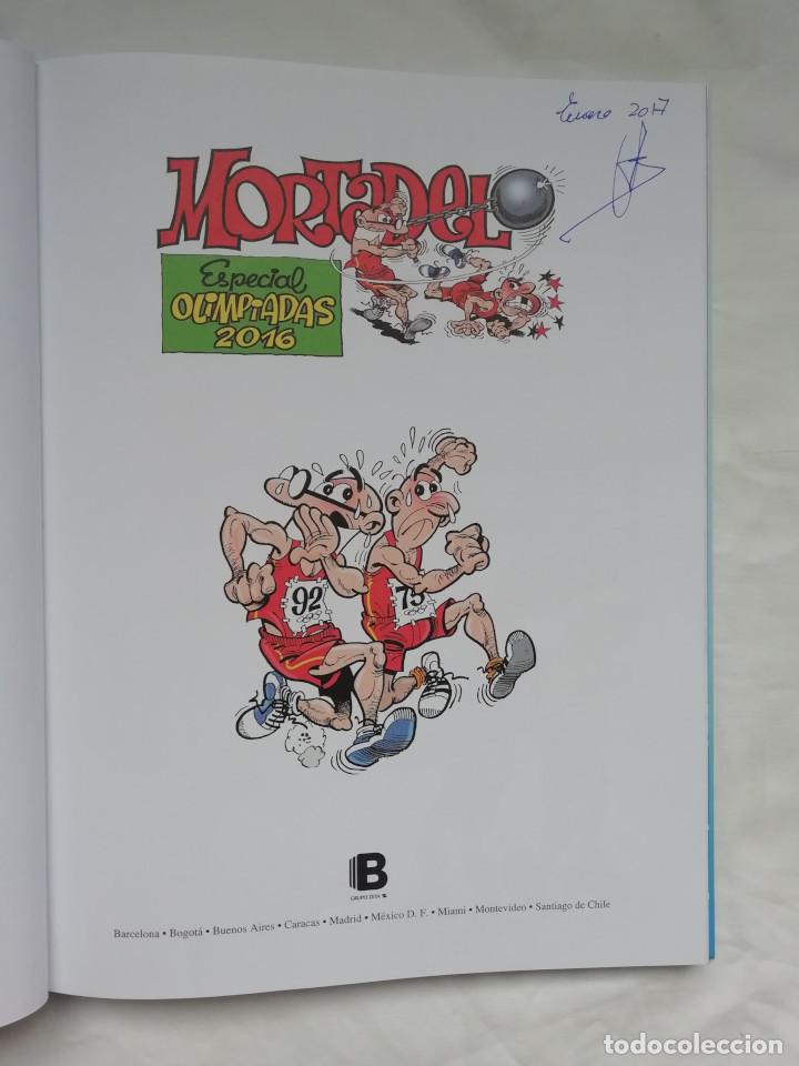 Tebeos: MORTADELO ESPECIAL OLIMPIADAS 2016 - EDICIONES B. - Foto 2