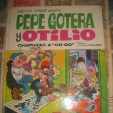 Tebeos: PEPE GOTERA Y OTILIO - CHAPUZAS A GO-GO - ASES DEL HUMOR Nº 21 - BRUGUERA 1973. Lote 340506388