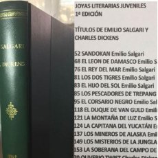 Tebeos: JOYAS LITERARIAS JUVENILES PRIMERA EDICIÓN 1970 LIBRO 20 TÍTULOS DE EMILIO SALGARI Y CHARLES DICKENS. Lote 341111498