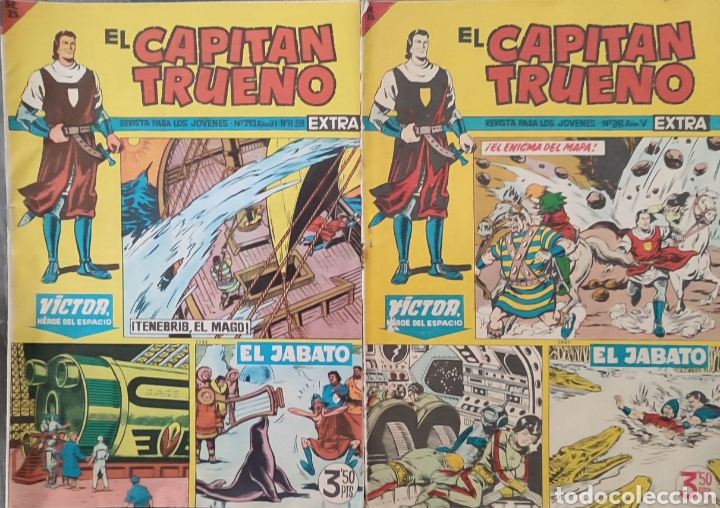 Tebeos: Lote de 8 Capit&aacute;n Trueno Extra.1960 - Foto 9