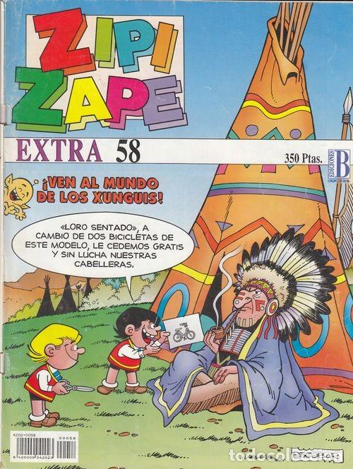Tebeos: ZIPI Y ZAPE EXTRA - BEDICIONES B N&ordm; 58 - Foto 1