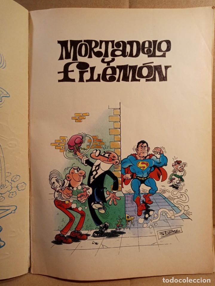 Tebeos: MORTADELO Y FILEMON - LOS SUPERPODERES. - Foto 2