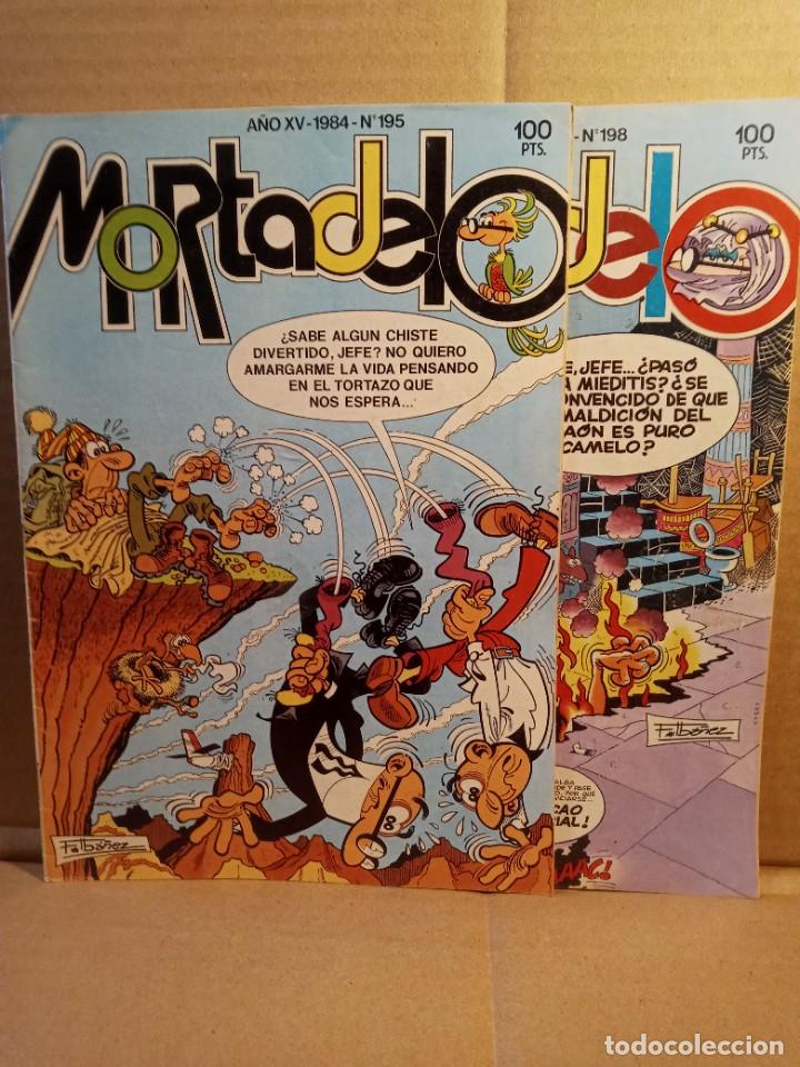 Tebeos: MORTADELO - n&deg;195 y n&deg;198. - Foto 1