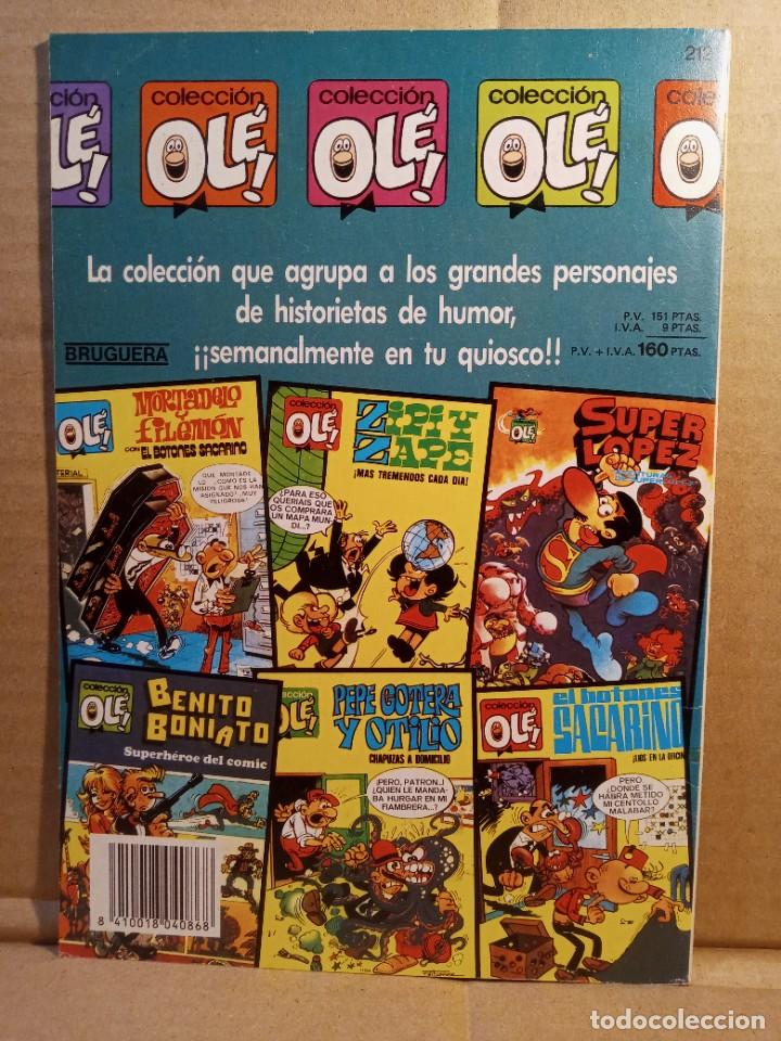 Tebeos: OL&Eacute;! - MORTADELO - n&deg;212. - Foto 2