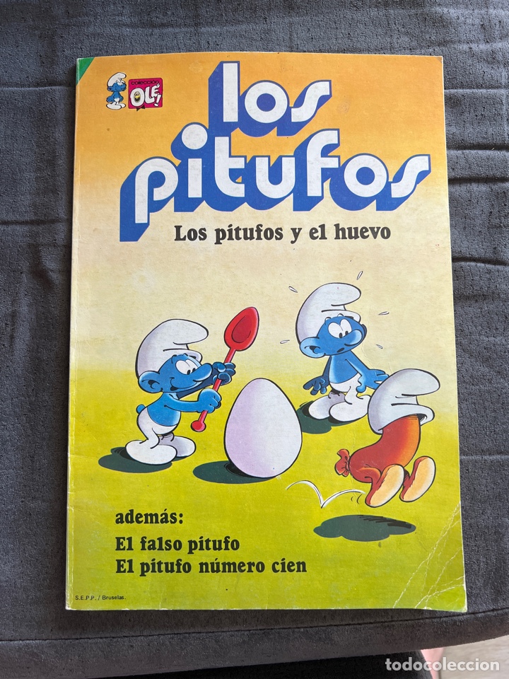 Tebeos: Antiguo Tebeo Comic los pitufos n&uacute;mero 5 - Foto 1