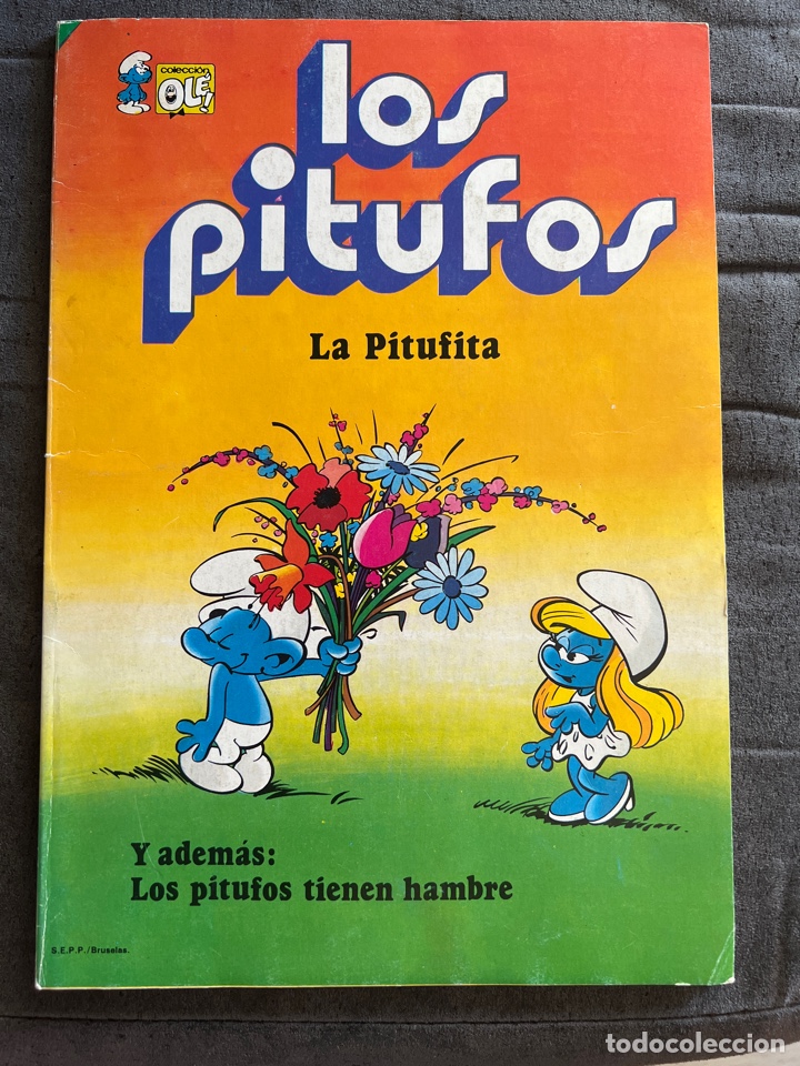 Tebeos: Antiguo tebeo comic los pitufos numero 4 - Foto 1