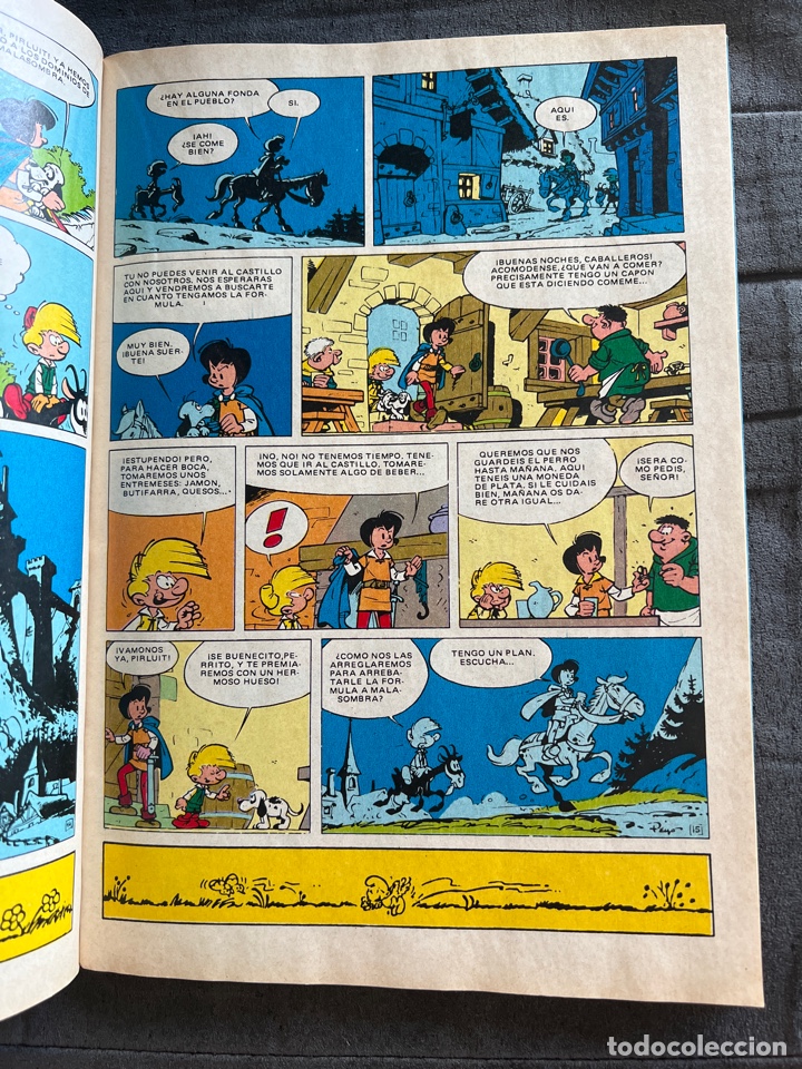 Tebeos: Antiguo tebeo comic los pitufos numero 22 - Foto 2