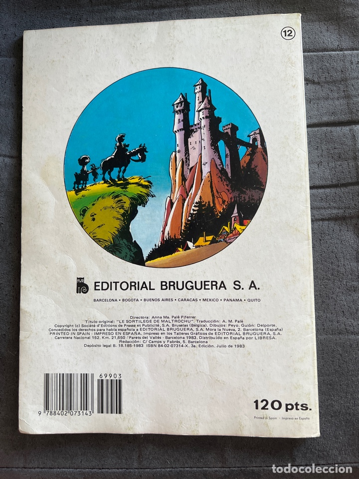 Tebeos: Antiguo tebeo comic los pitufos numero 22 - Foto 3