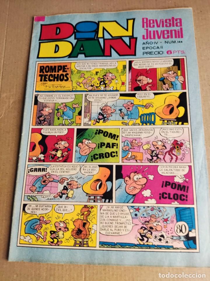 Tebeos: DIN DAN N&ordm; 144 BRUGUERA - Foto 1