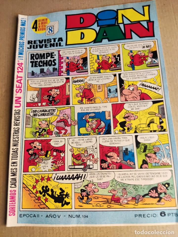 Tebeos: DIN DAN N&ordm; 134 BRUGUERA - Foto 1