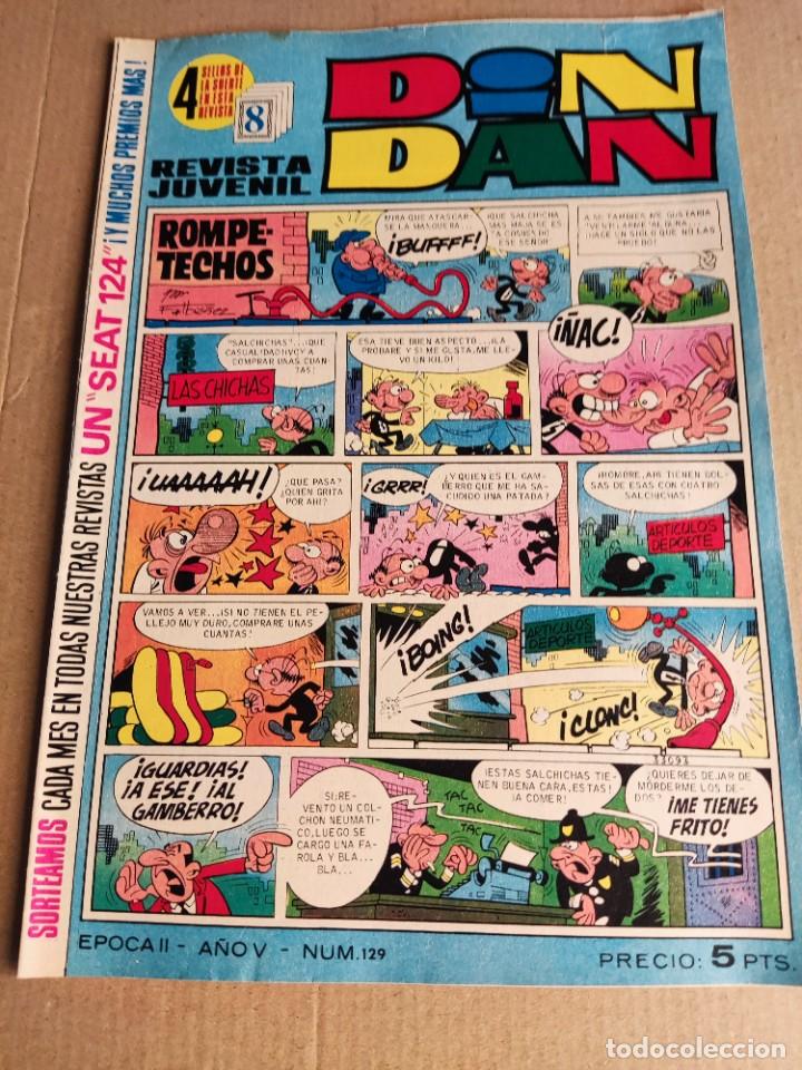 Tebeos: DIN DAN N&ordm; 129 BRUGUERA - Foto 1