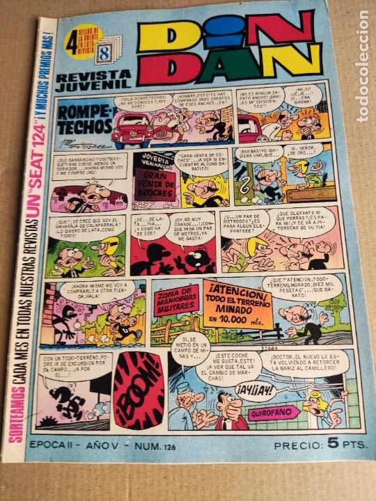 Tebeos: DIN DAN N&ordm; 126 BRUGUERA - Foto 1