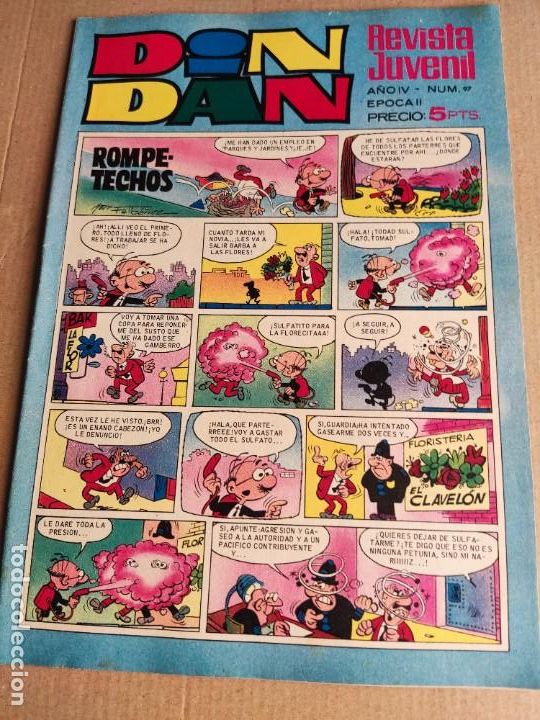 Tebeos: DIN DAN N&ordm; 97 BRUGUERA - Foto 1
