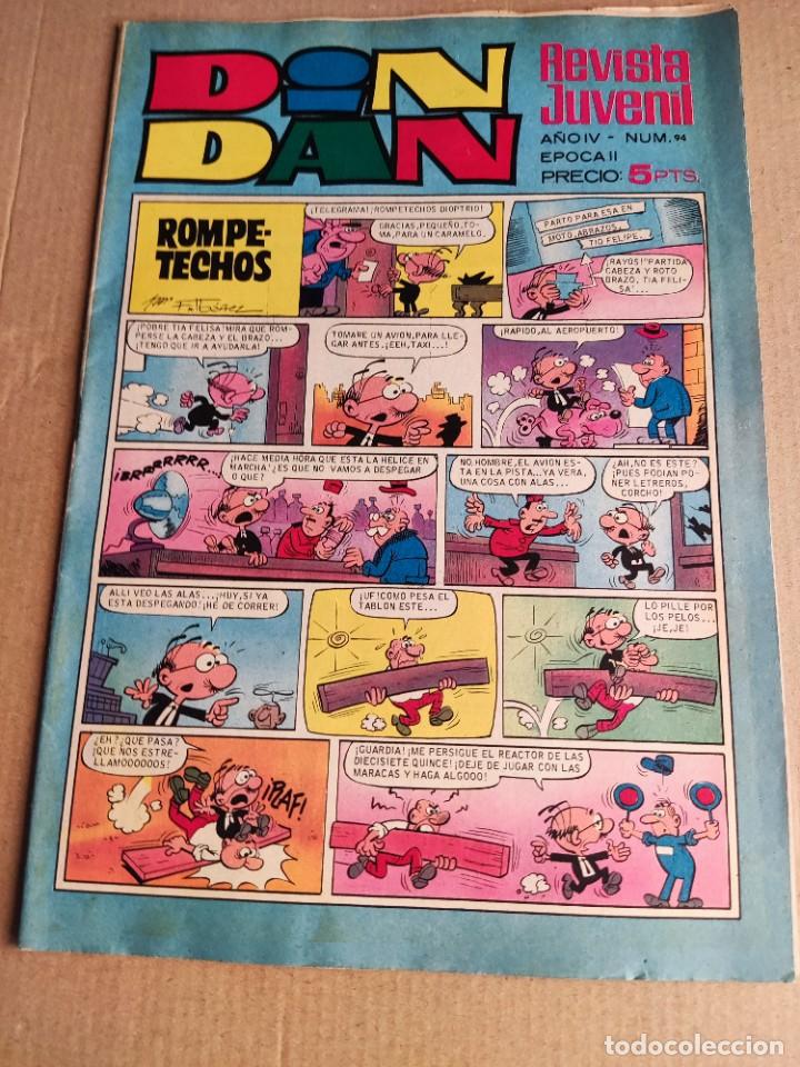 Tebeos: DIN DAN N&ordm; 94 BRUGUERA - Foto 1
