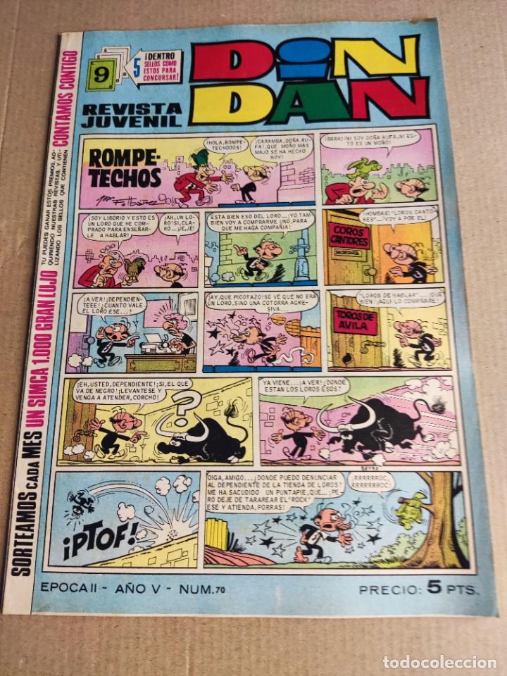 Tebeos: DIN DAN N&ordm; 70 BRUGUERA - Foto 1