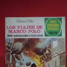 Tebeos: 1 EDICION JOYAS LITERARIAS JUVENILES, EDITORIAL BRUGUERA, NUMERO 166 LOS VIAJES DE MARCO POLO.. Lote 343959918
