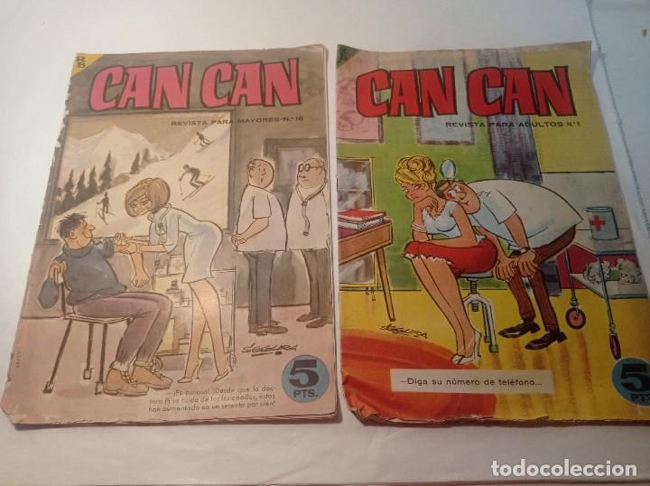 Livros de Banda Desenhada: Lote colecci&oacute;n Original 2 unidades can c&aacute;n n&uacute;mero 1 n&uacute;mero 18 a&ntilde;o 1963