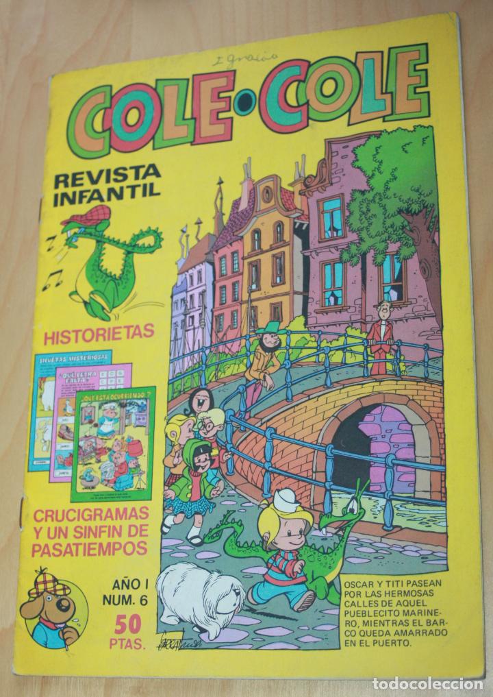 Tebeos: COLE COLE A&Ntilde;O I, N&ordm; 06, REVISTA INFANTIL (DIFICIL) .