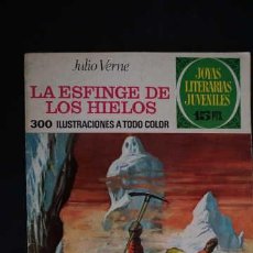 Tebeos: 1 EDICION JOYAS LITERARIAS JUVENILES, EDITORIAL BRUGUERA, NUMERO 65 LA ESFINGE DE LOS HIELOS.. Lote 345266248