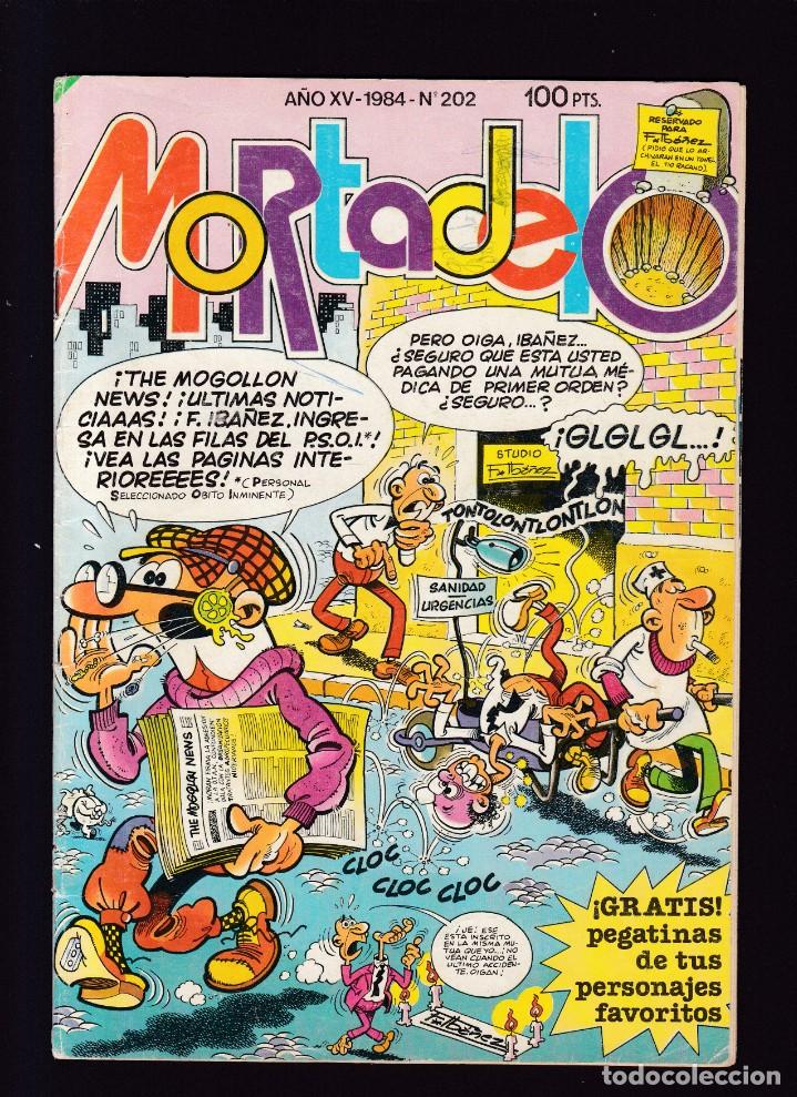 Tebeos: MORTADELO - N&ordm; 202 / 1984 - 100 PTS. - Foto 1