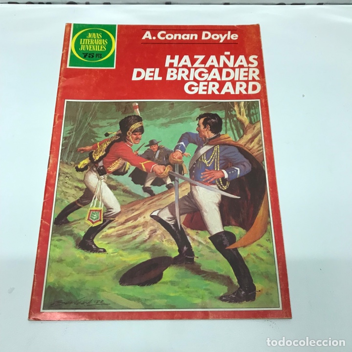 Tebeos: HAZA&Ntilde;AS DEL BRIGADIER GERARD A CONAN DAYLE - Foto 1