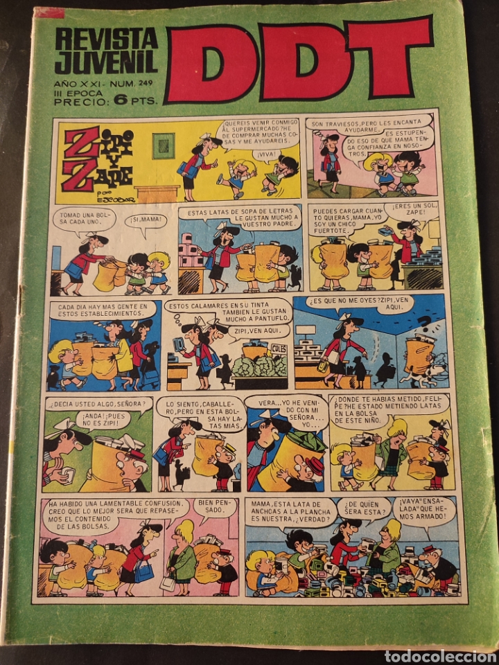 Tebeos: DDT N&uacute;m 249 Buen estado - Foto 1