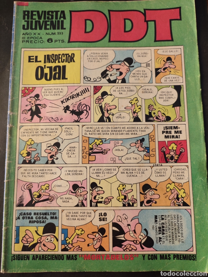 Tebeos: DDT N&uacute;m 233 Buen estado - Foto 1