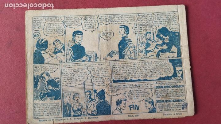 Tebeos: EL INSPECTOR DAN ORIGINAL N&ordm; 60 - EDI. BRUGERA 1954 - Foto 3