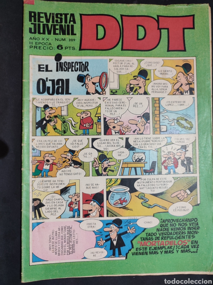 Tebeos: DDT N&uacute;m 209 Buen estado - Foto 1