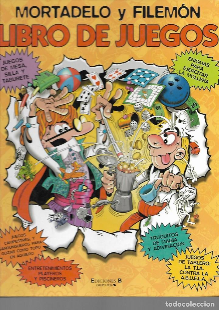 Tebeos: Mortadelo y Filem&oacute;n. Libro de juegos. - Foto 1
