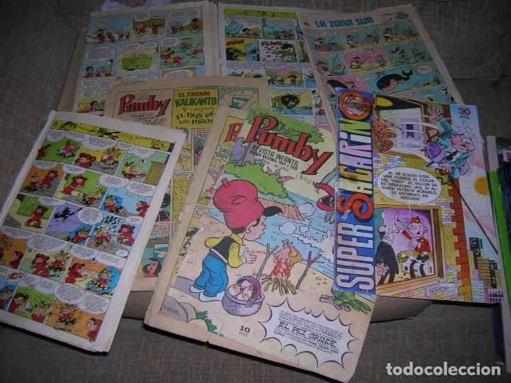 Tebeos: Lote de c&oacute;mics Bruguera incompletos, con taras. Ver descripci&oacute;n en el interior.
